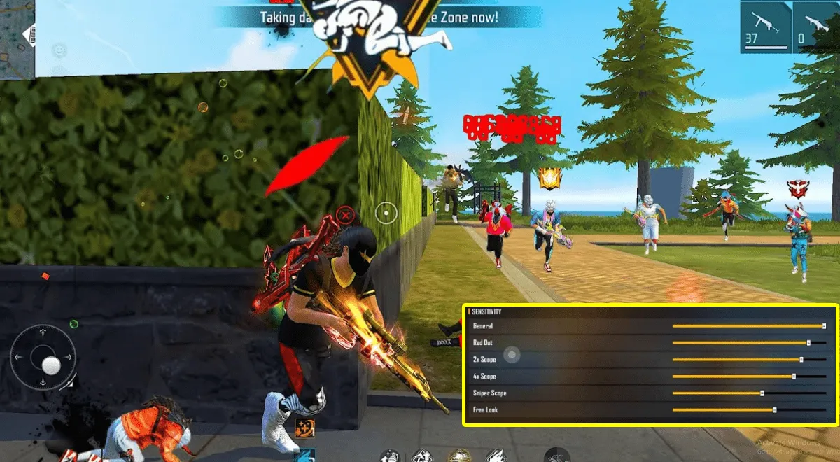 Free Fire headshot