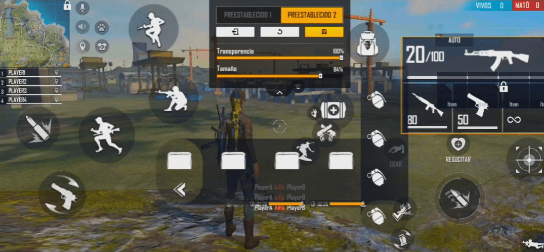 Custom HUD Free Fire.